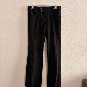 Banana Republic Black and Gray Sloane Fit Stretch Trousers